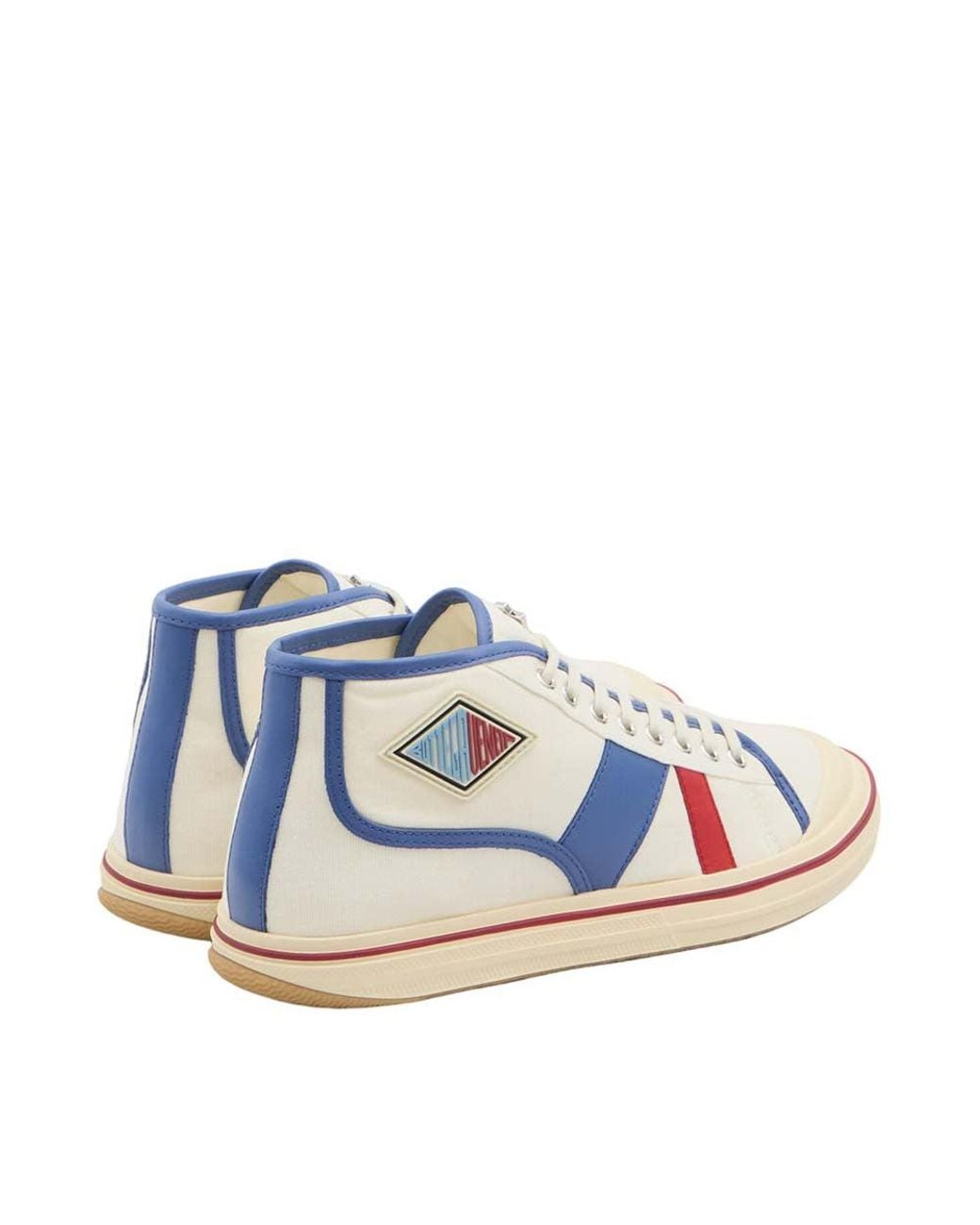 Bottega Veneta Blue Color Block Eliot Sneakers for men