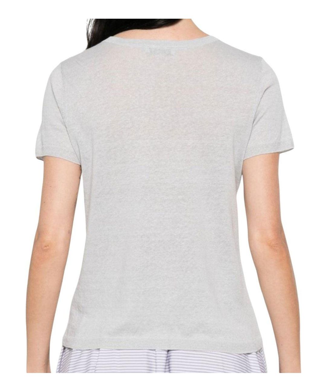 Base London White Solid Henley T-Shirt