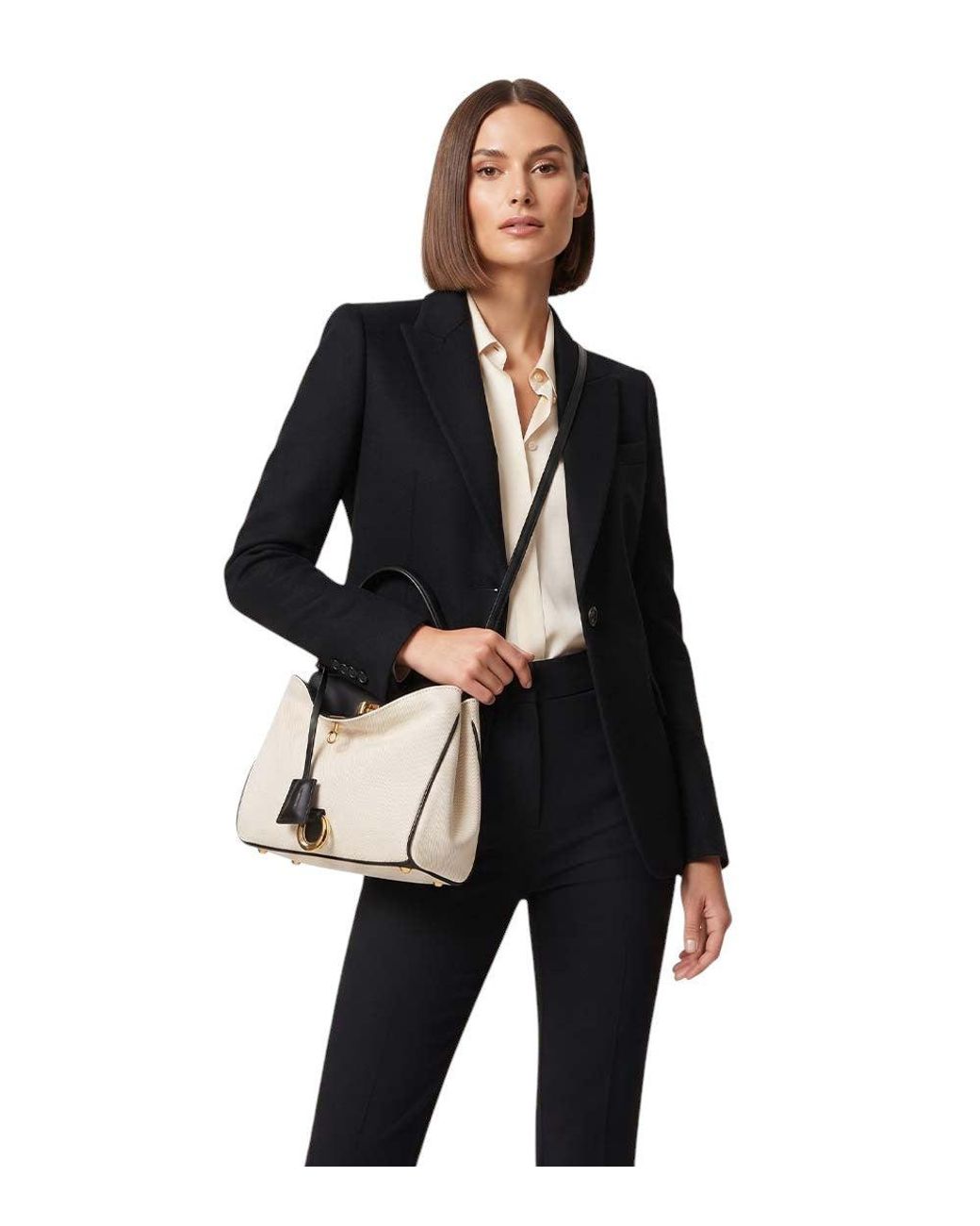 Balenciaga White Rodeo Small Shoulder Bag
