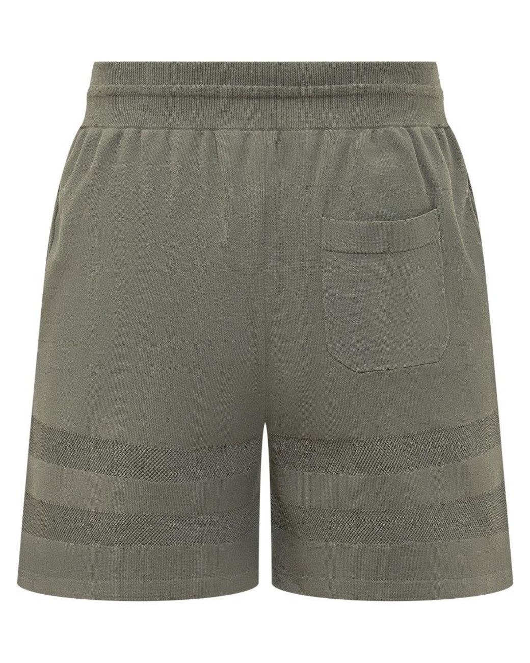 Givenchy Gray Textured Shorts for men