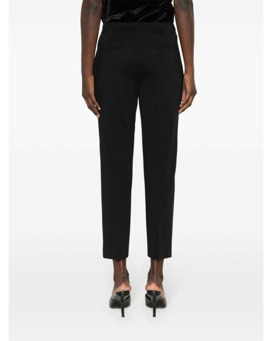 Pinko Gray Cropped Leg Pant