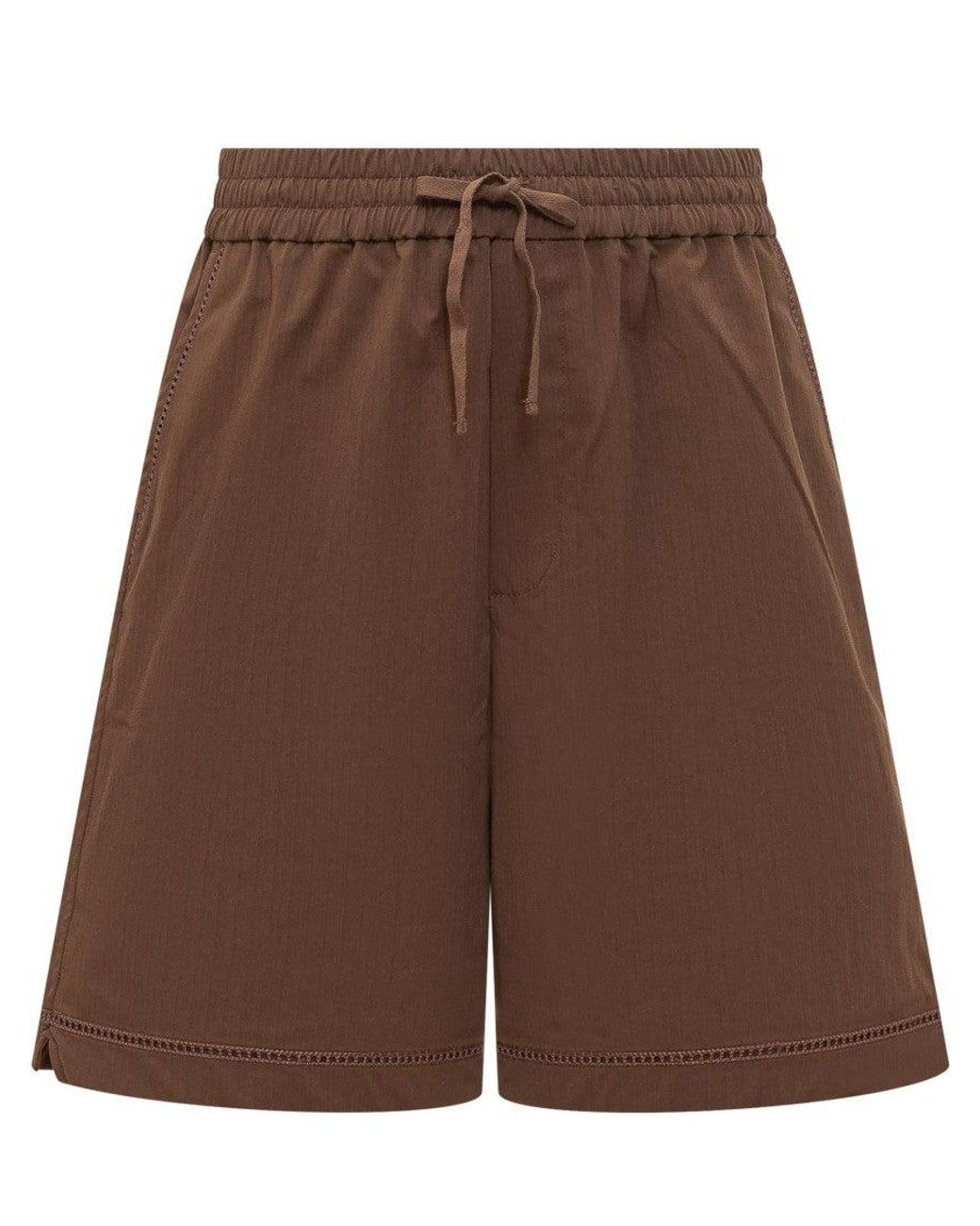 Drole de Monsieur Brown Dark Solid Shorts for men