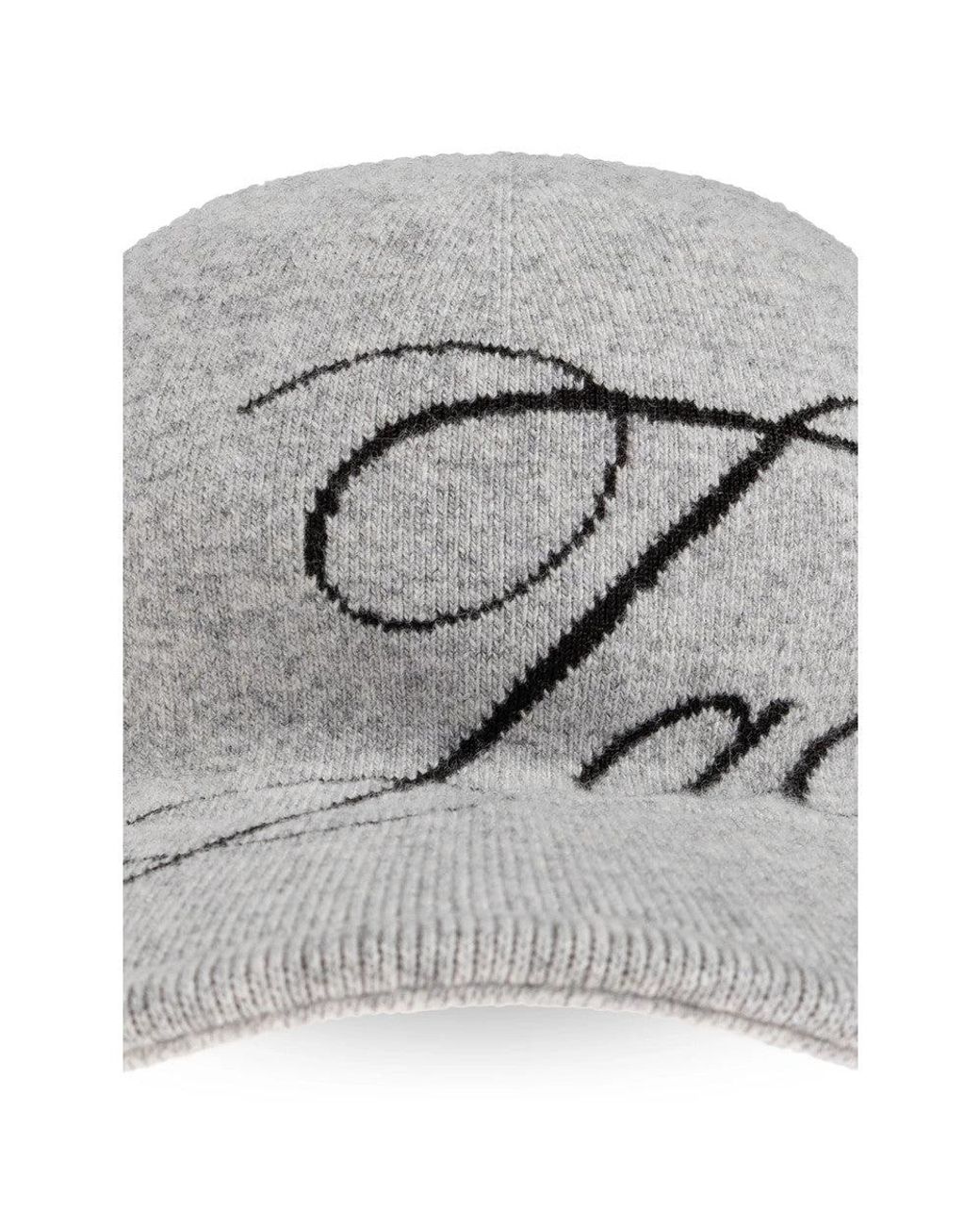 Jacquemus Gray Hats for men
