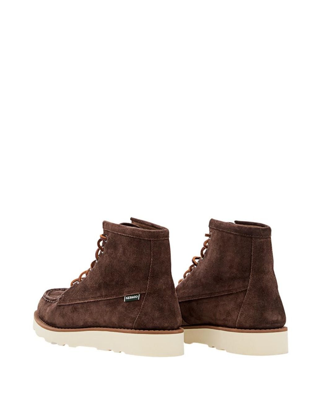 Sebago Brown Solid Boots for men