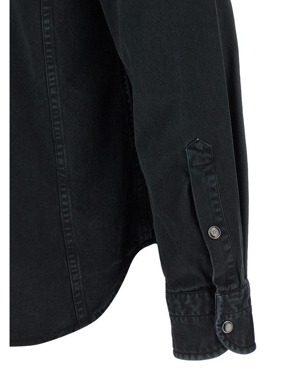 Tom Ford Black 'Western' Shirt for men