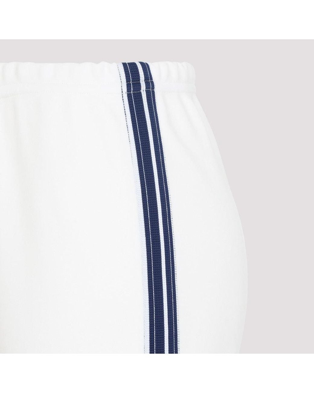 Prada White Slim-Fit Cotton Trouser