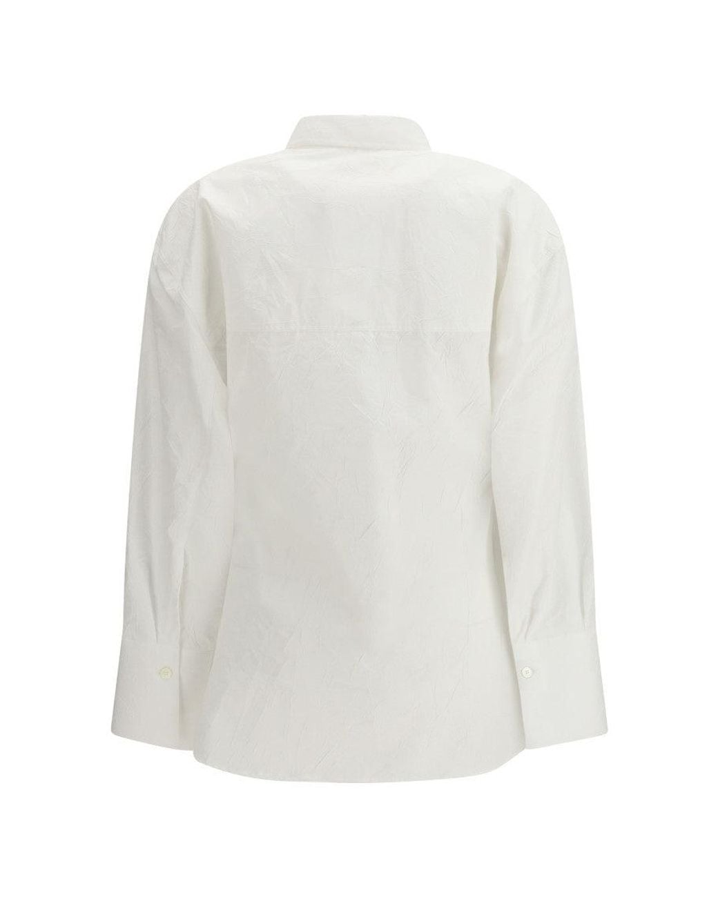 Rohe White Tailored Solid Shirt