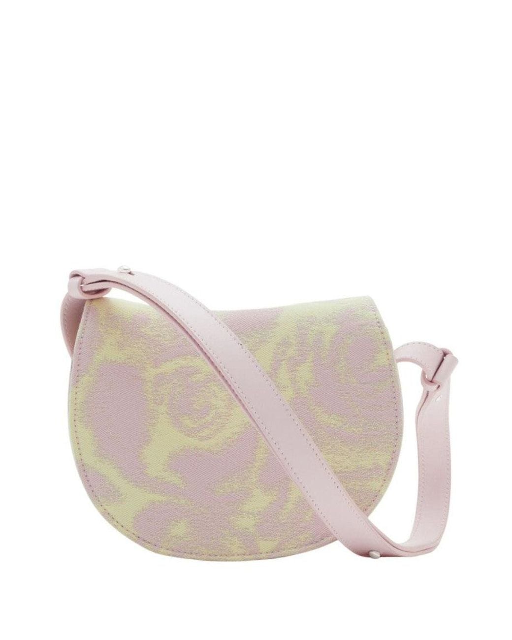 Burberry White Rocking Horse Mini Shoulder Bag