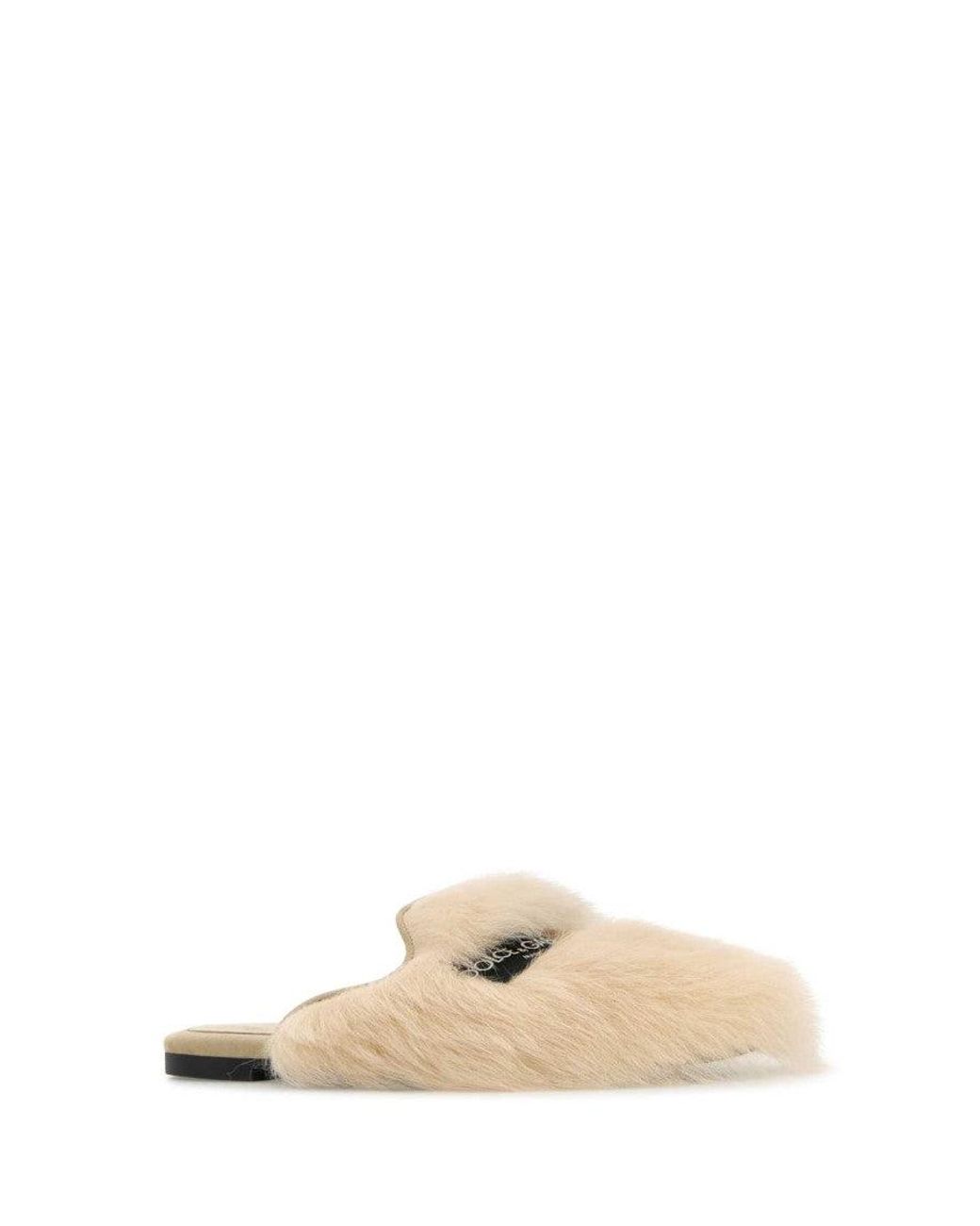 Dolce & Gabbana Natural Logo Flats