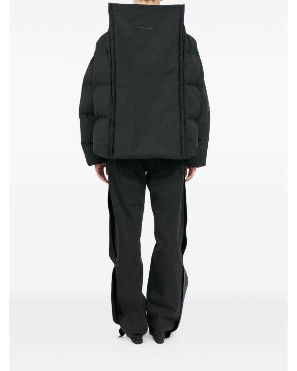 MM6 by Maison Margiela Blue Quilted Jacket