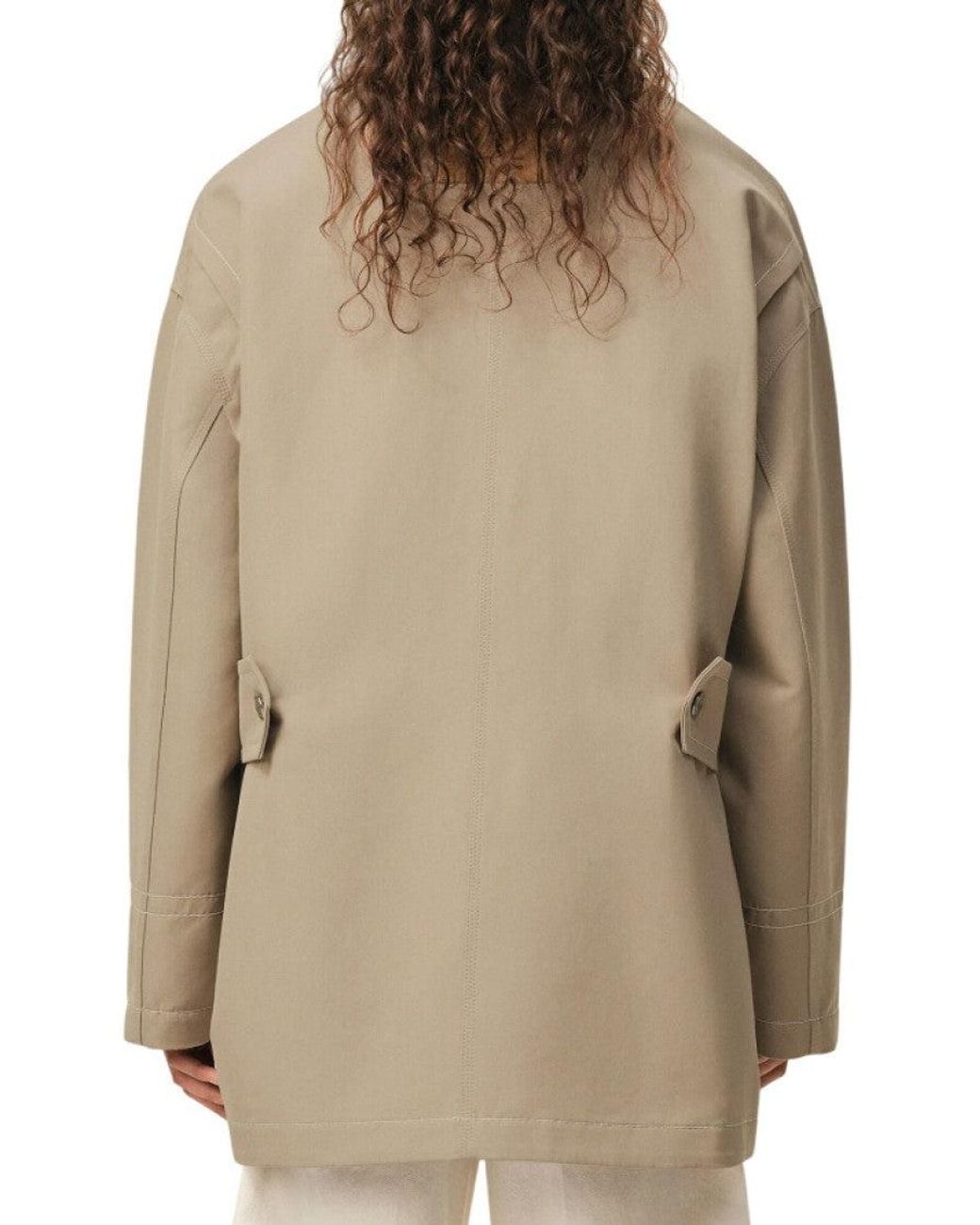 AMI Natural Taupe Oversized Jacket for men
