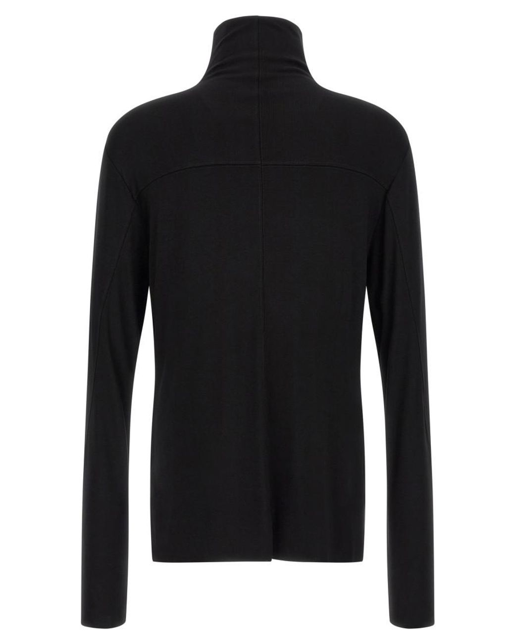 Thom Krom Black Solid Turtle Neck Sweater for men