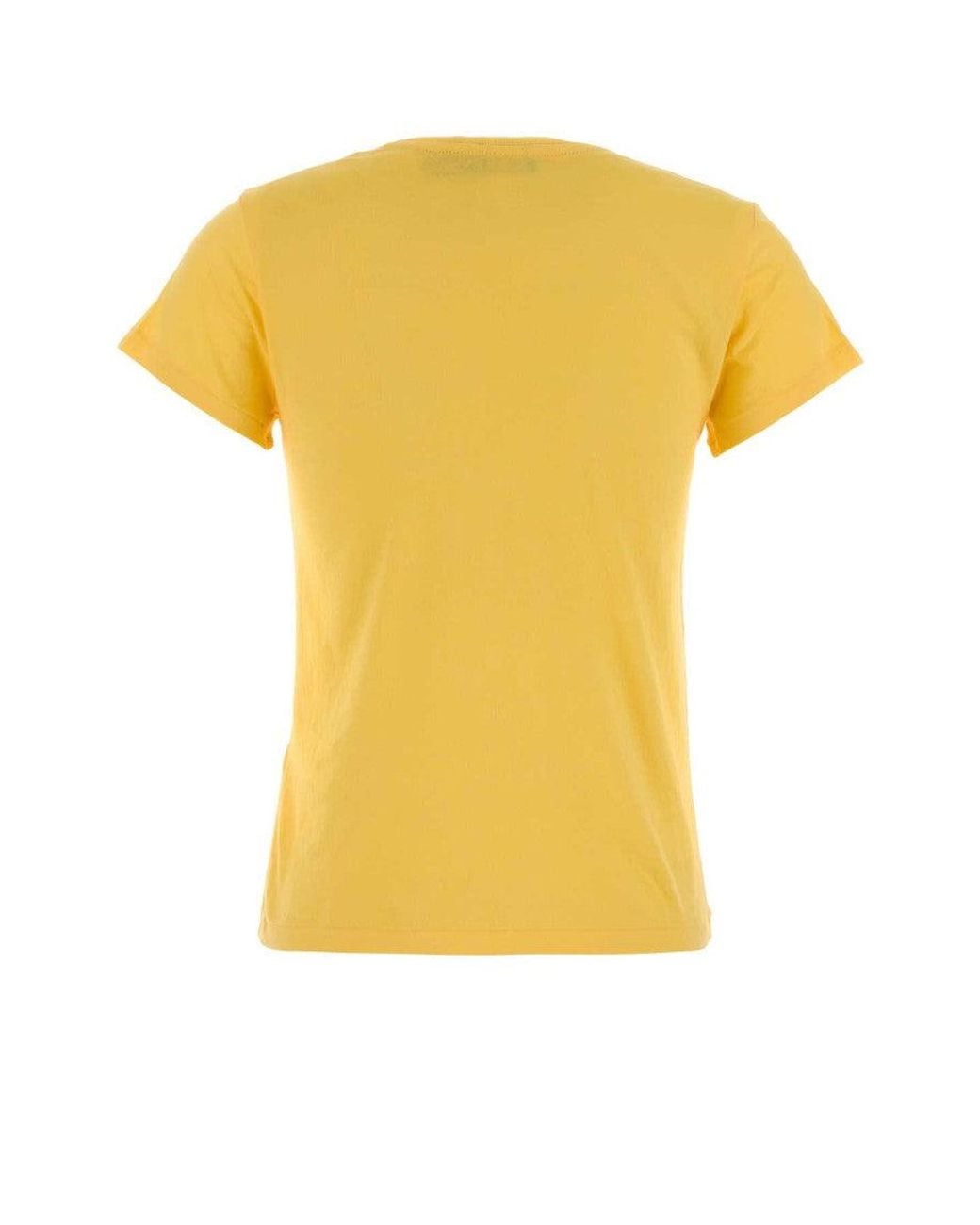 Polo Ralph Lauren Yellow Logo T-Shirt