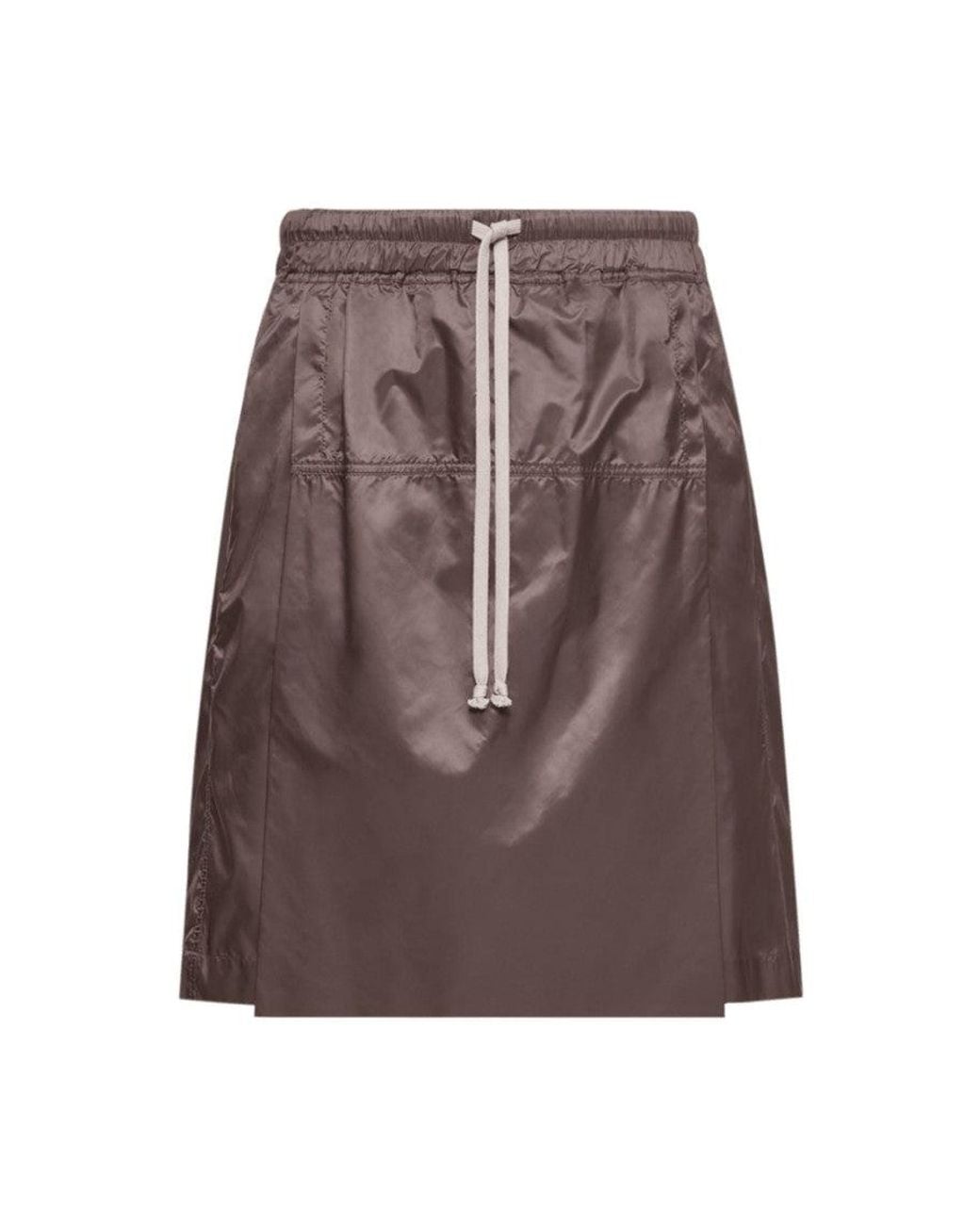 Moncler Brown Solid Shorts