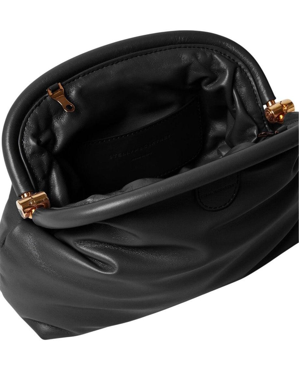 Stella McCartney Black Falabella Clutch