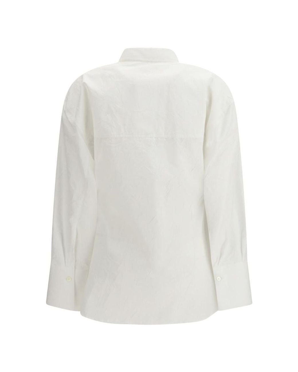 Rohe White Tailored Solid Shirt