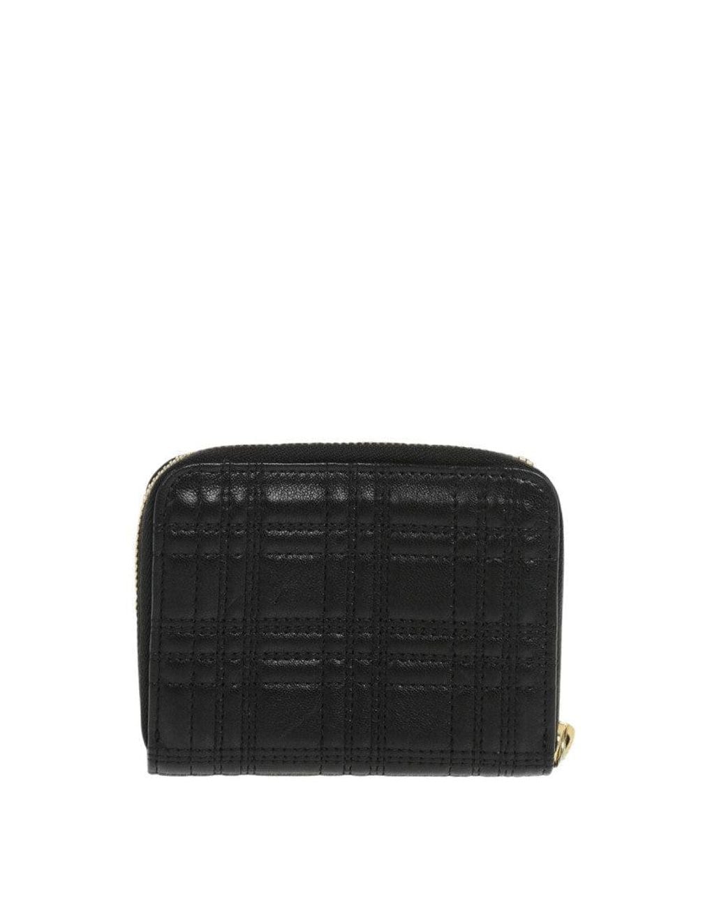 DSquared² Black Logo Quilted Wallet
