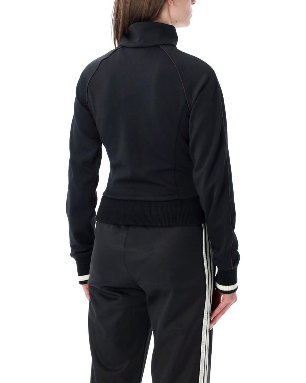 Wales Bonner Blue Logo Mock Collar Jacket