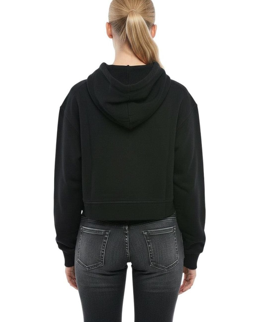 DSquared² Black Logo Hood Sweatshirt