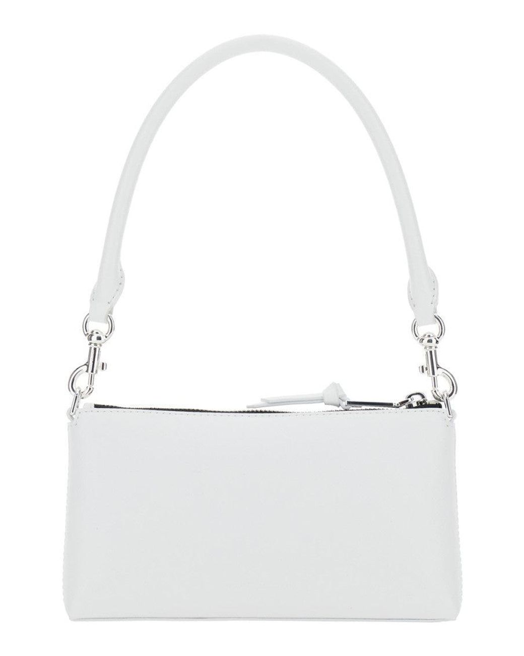 Marc Jacobs White The Snapshot Shoulder Bag