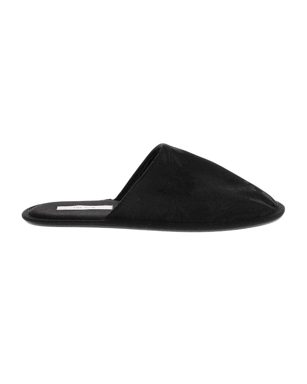 The Row Black Textured Frances Mule