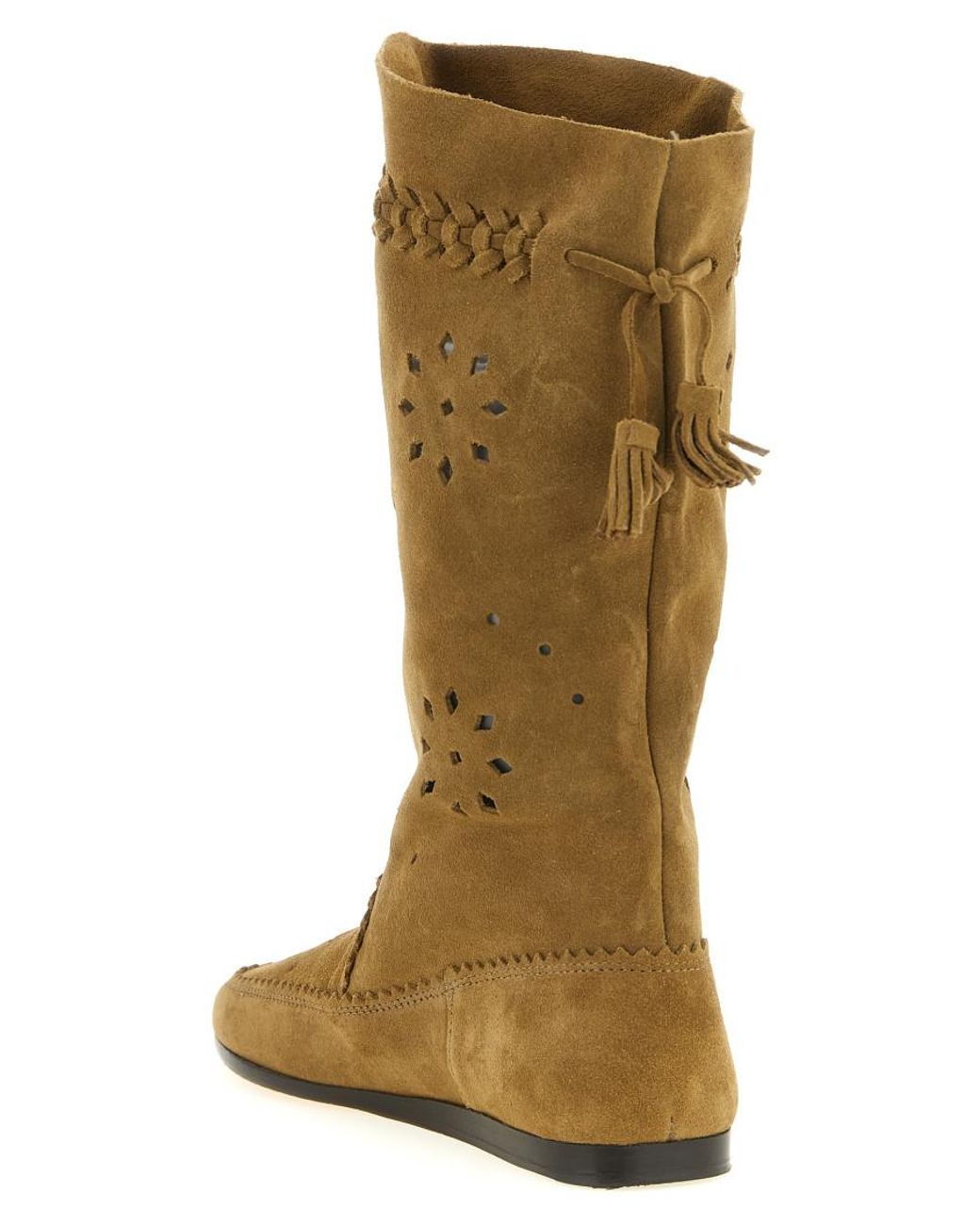 Isabel Marant Brown Round Toe Boots