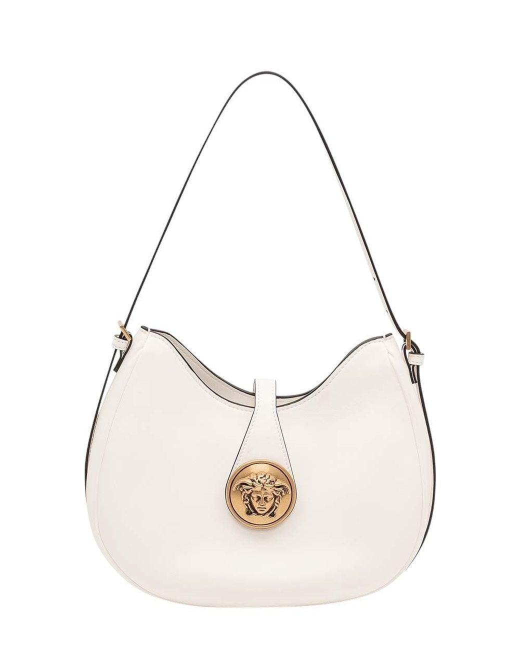 Versace Natural Embleme Small Hobo