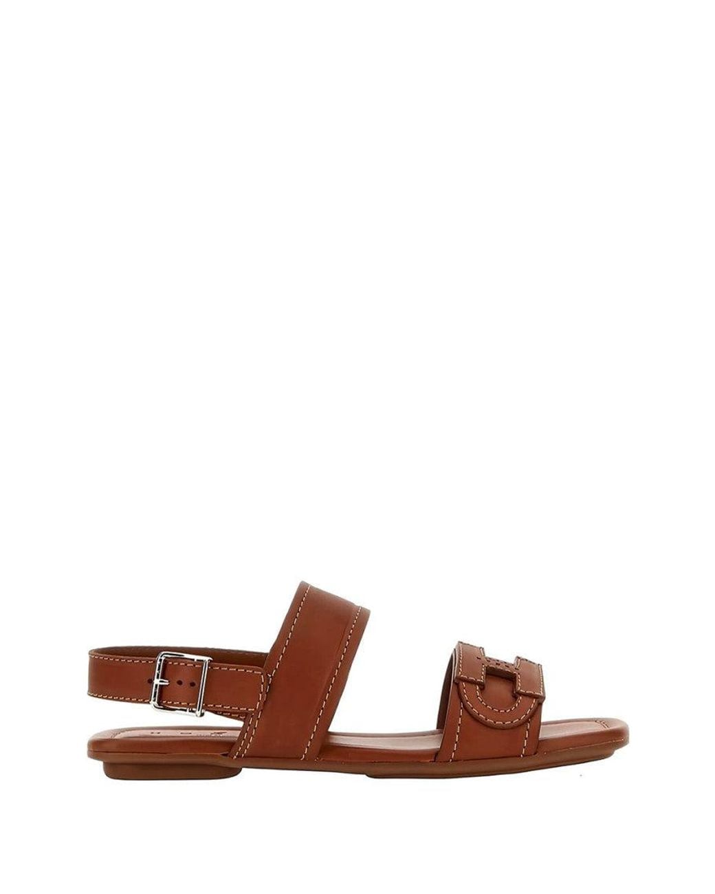 Hogan Brown H685 Sandals