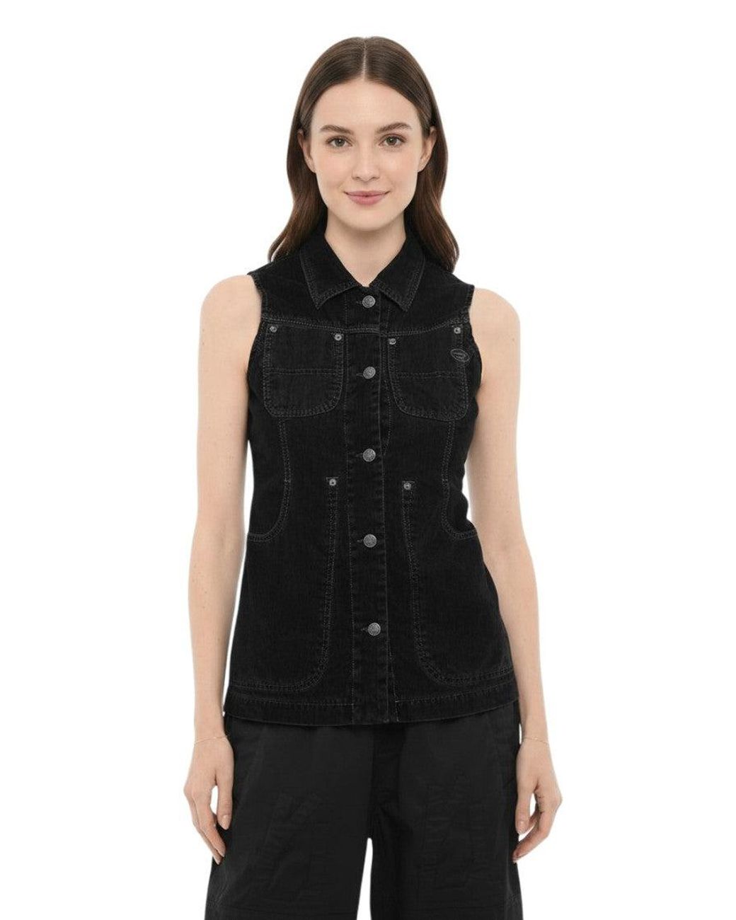 DIESEL Black Regular Solid Shirt