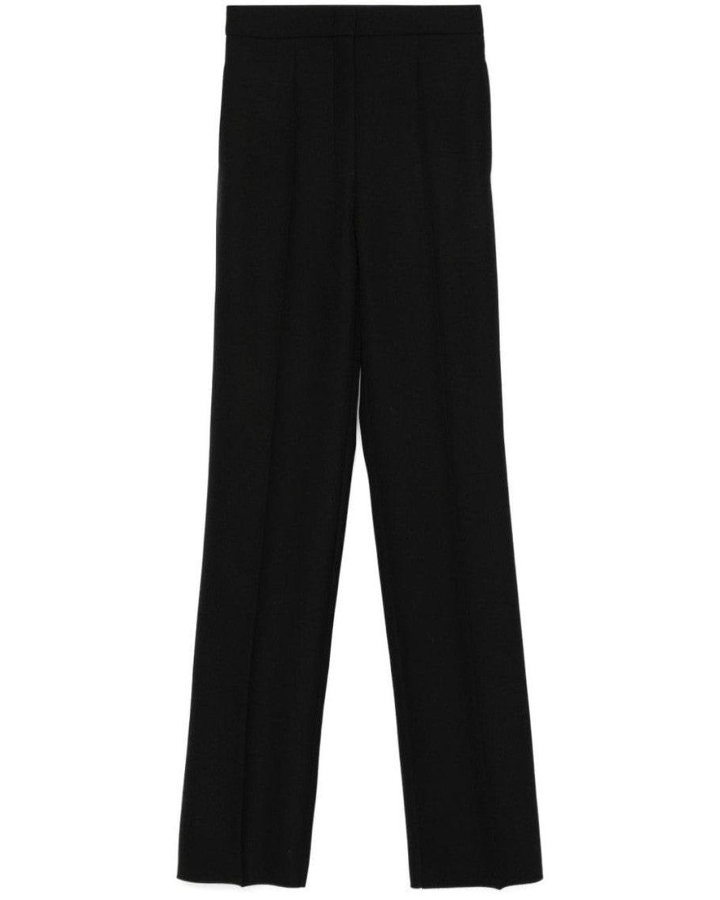 Max Mara Black Wool Trousers