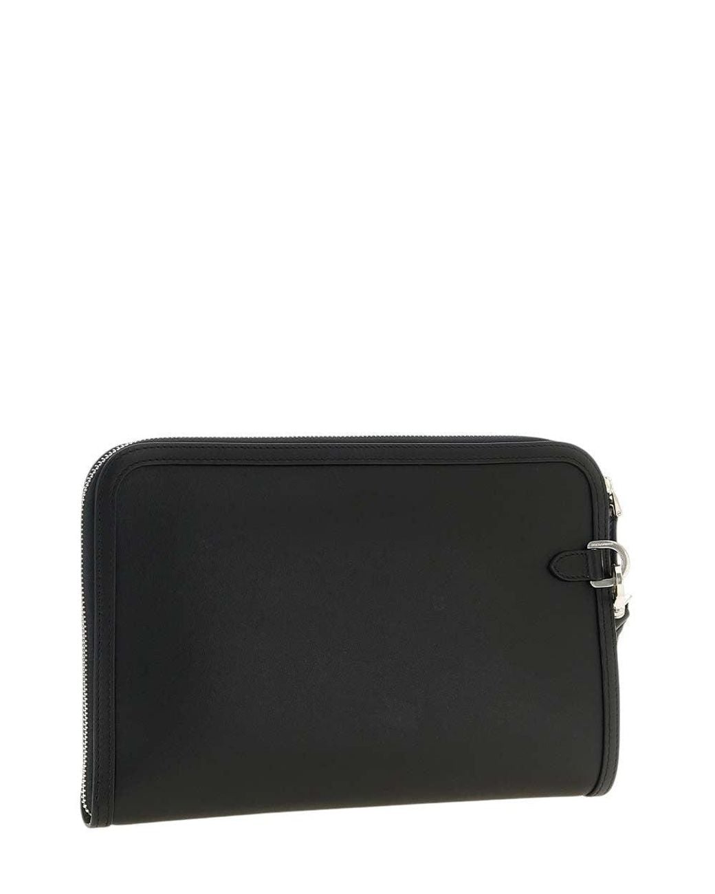 Dolce & Gabbana Blackwhite Atene Medium Clutch for men