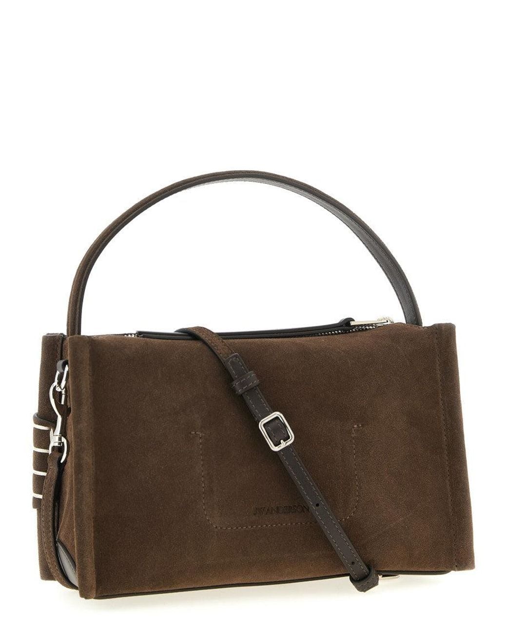 J.W. Anderson Brown Loafer Small Shoulder Bag