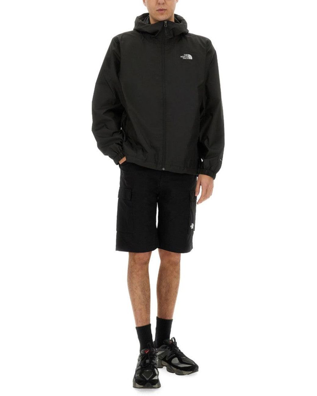 The North Face Black Solid Shorts for men