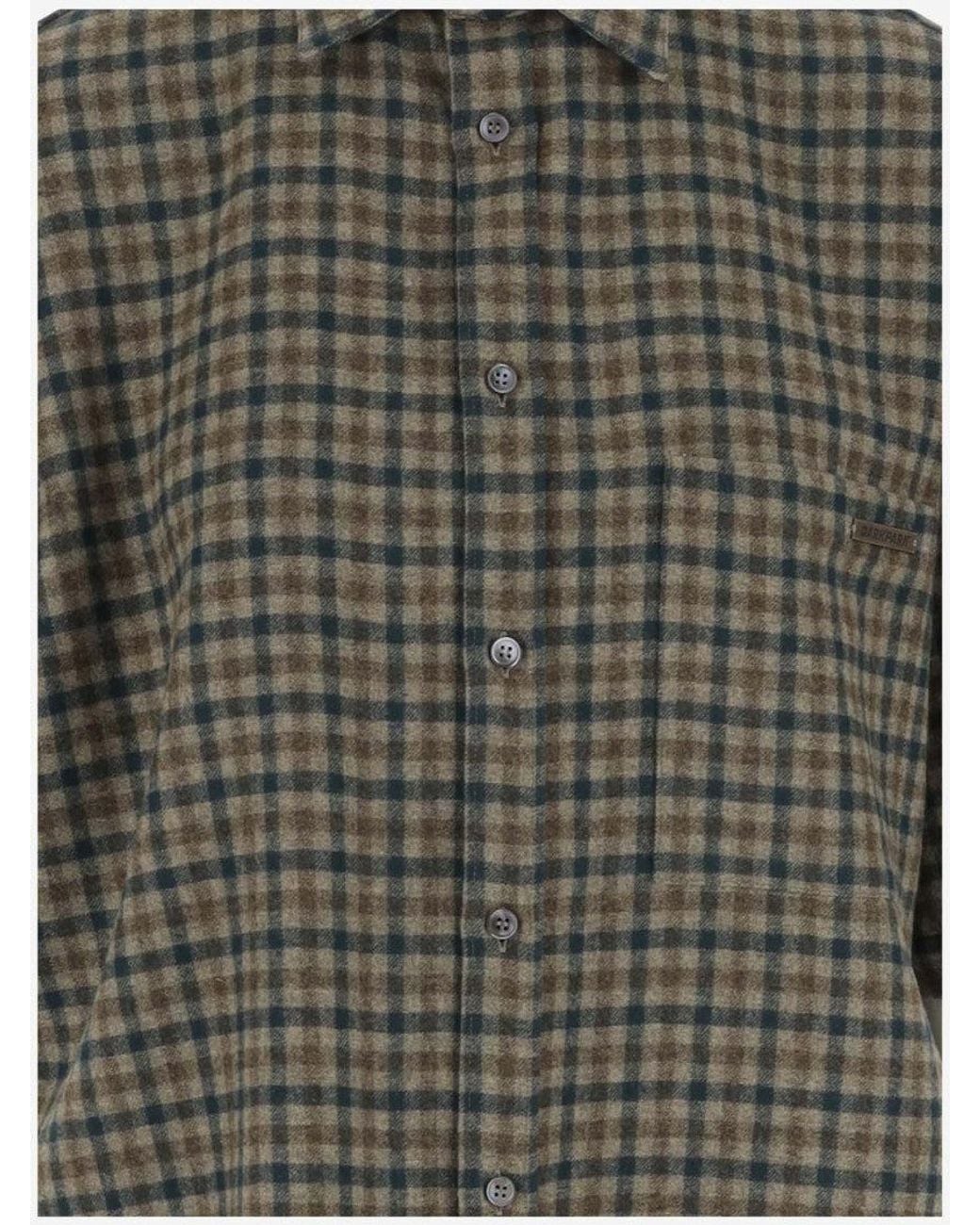 DARKPARK Gray Collar Short Sleeves Shirts