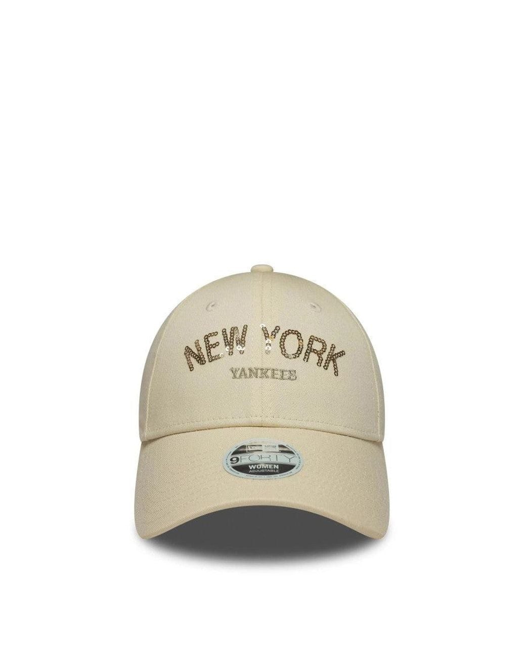 KTZ White Baseball Cap 9Forty Sequin for men