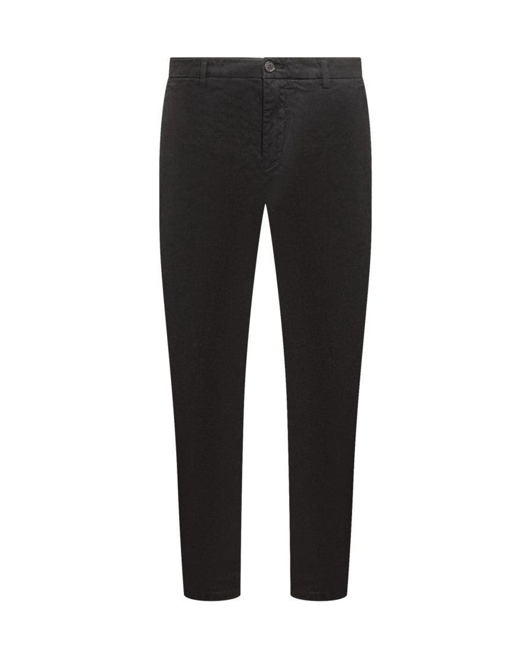 Department 5 Black Slim Chino Pants for men