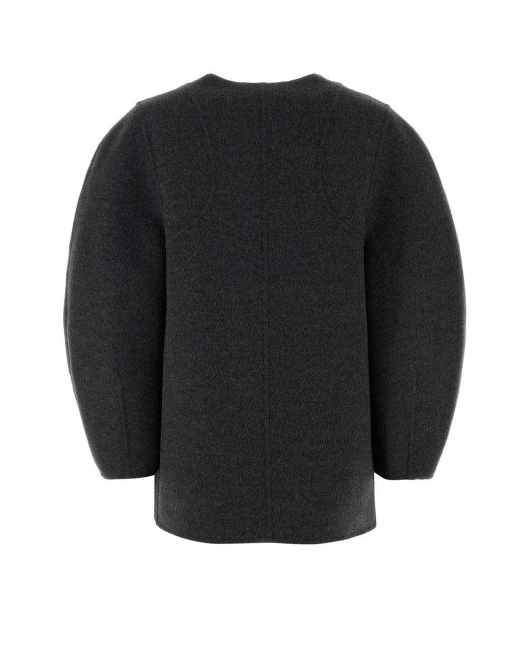 Fendi Black Dark Round Neck Jacket