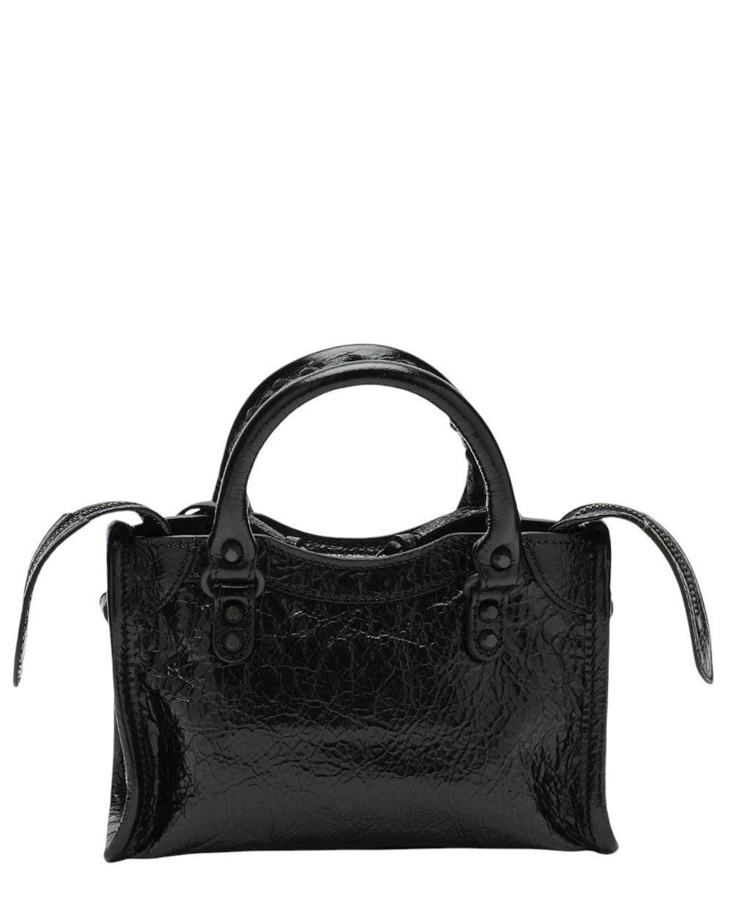 Balenciaga Black Le City Nano Satchel
