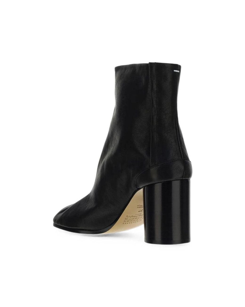 Maison Margiela Black Ankle Tabi Boots