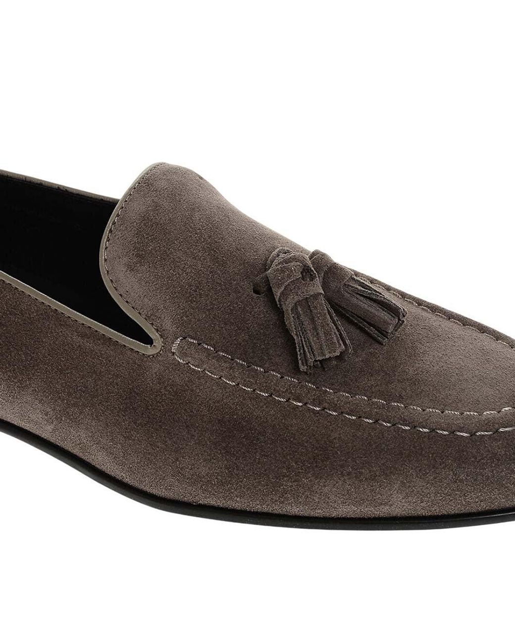 Corneliani Brown Tassel Loafers for men