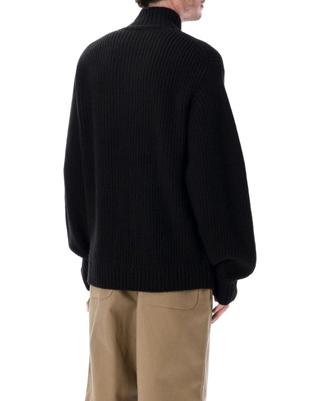Carhartt Blue Half Zip Sweater for men