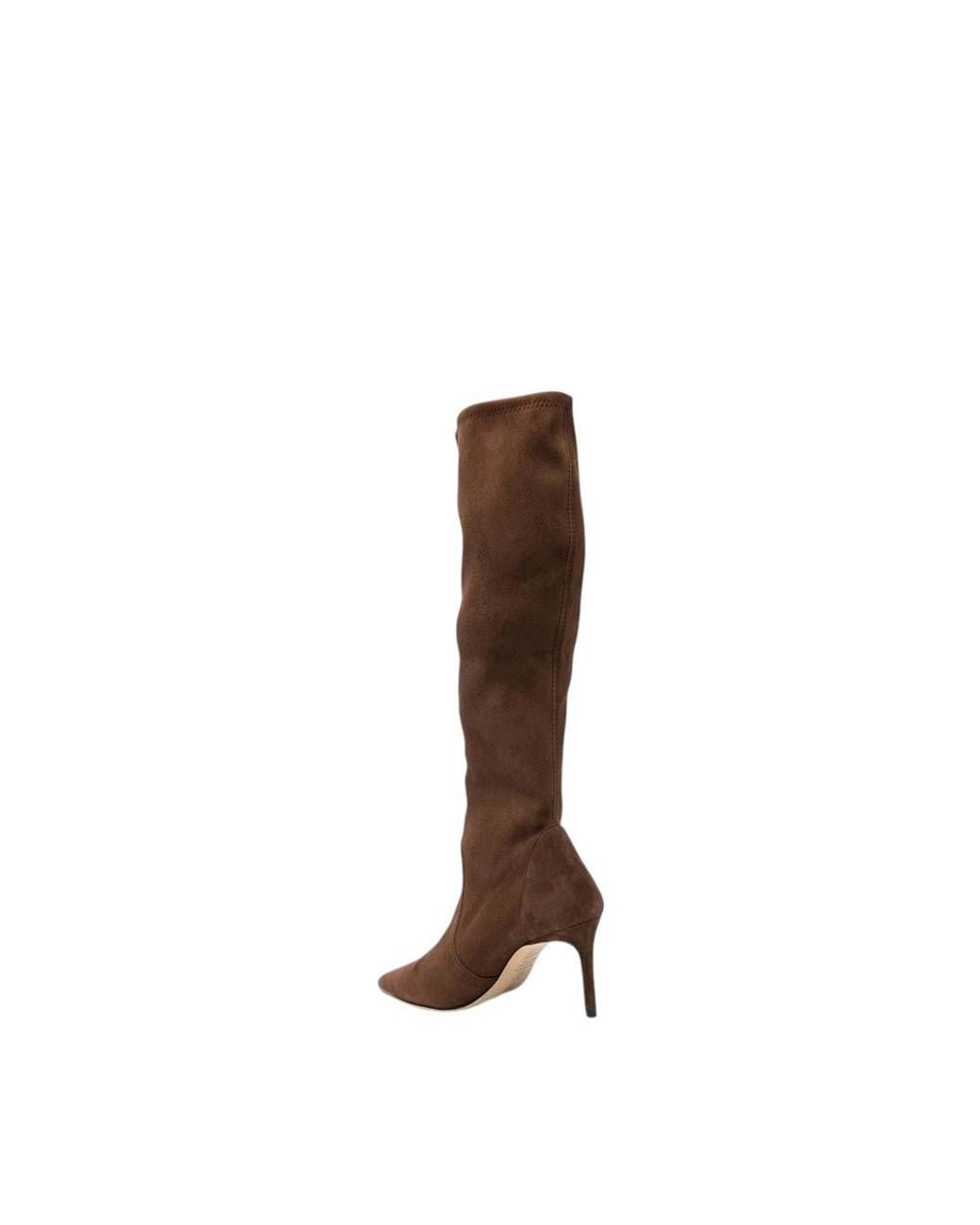Stuart Weitzman Brown Suede Power Boots