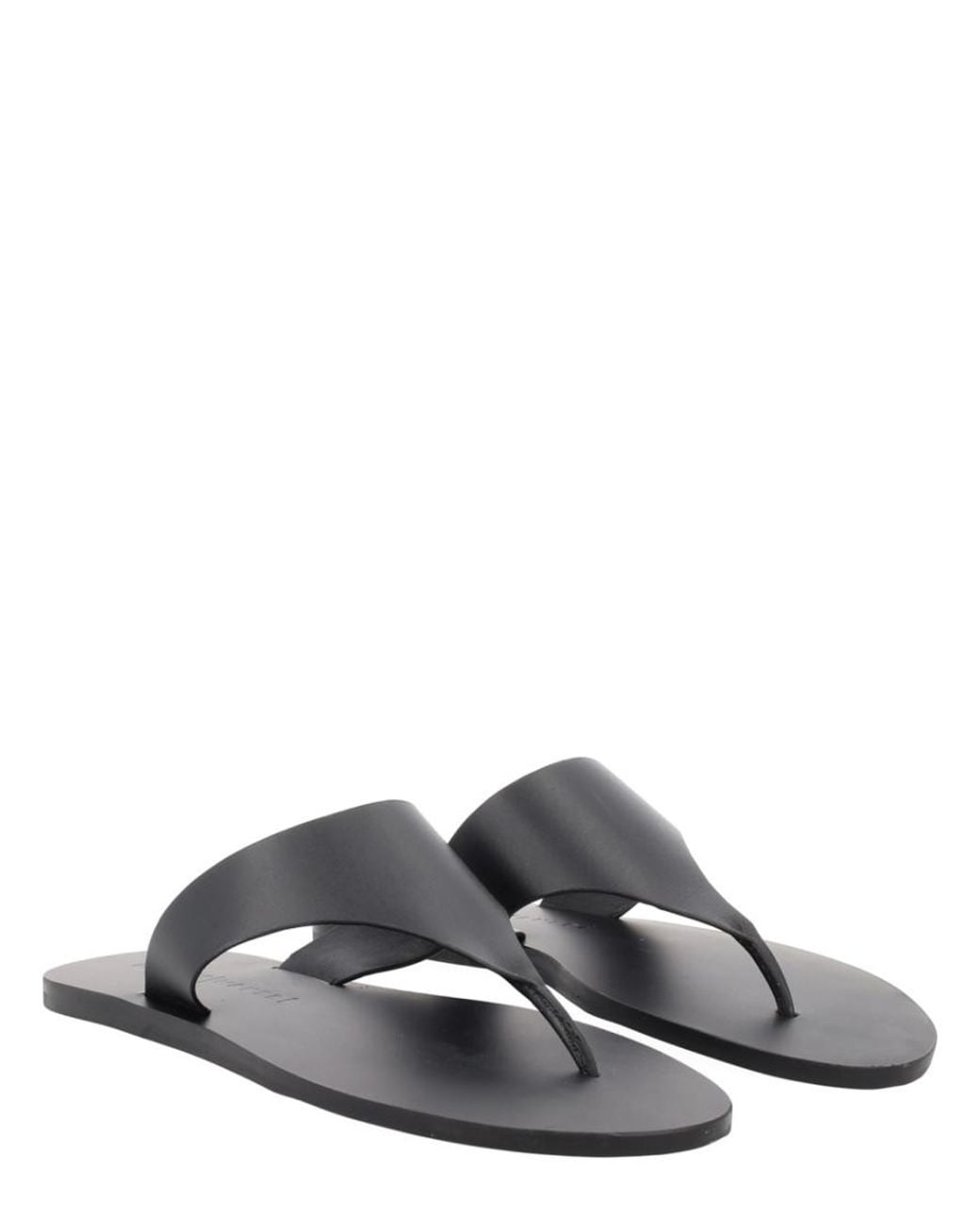Manebí Black Solid Slippers