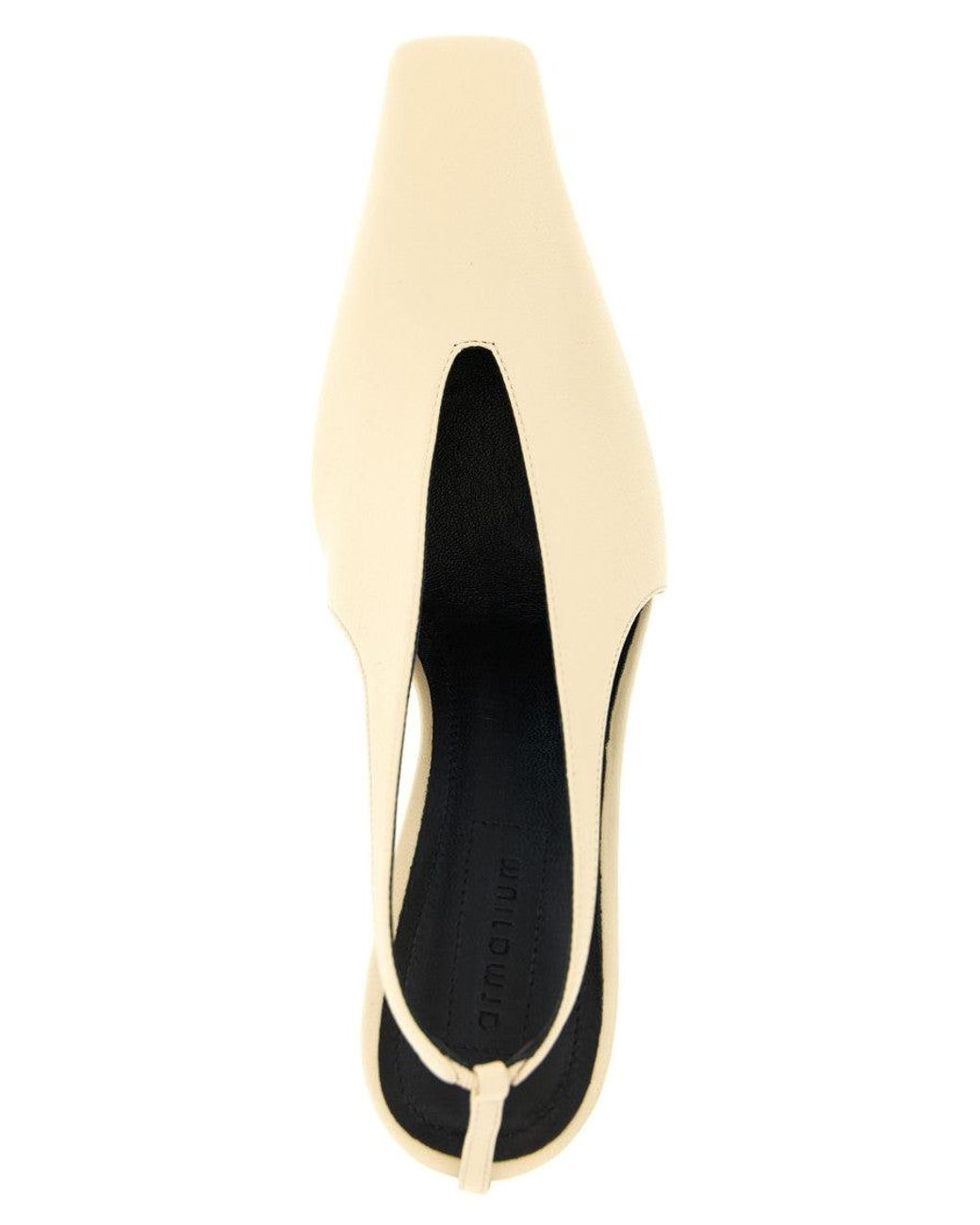 ARMARIUM Natural Slingback Pumps
