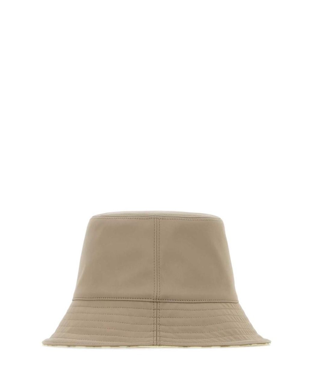 Burberry Natural Solid Bucket Hat
