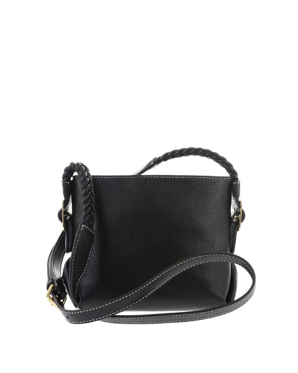 Love Moschino Black Logo Small Crossbody Bag