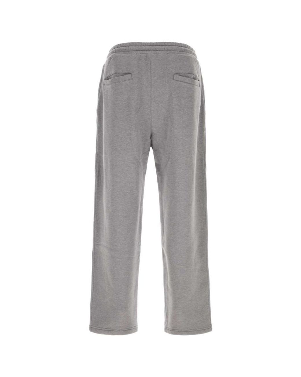 Dolce & Gabbana Gray Drawstring Straight Joggers for men