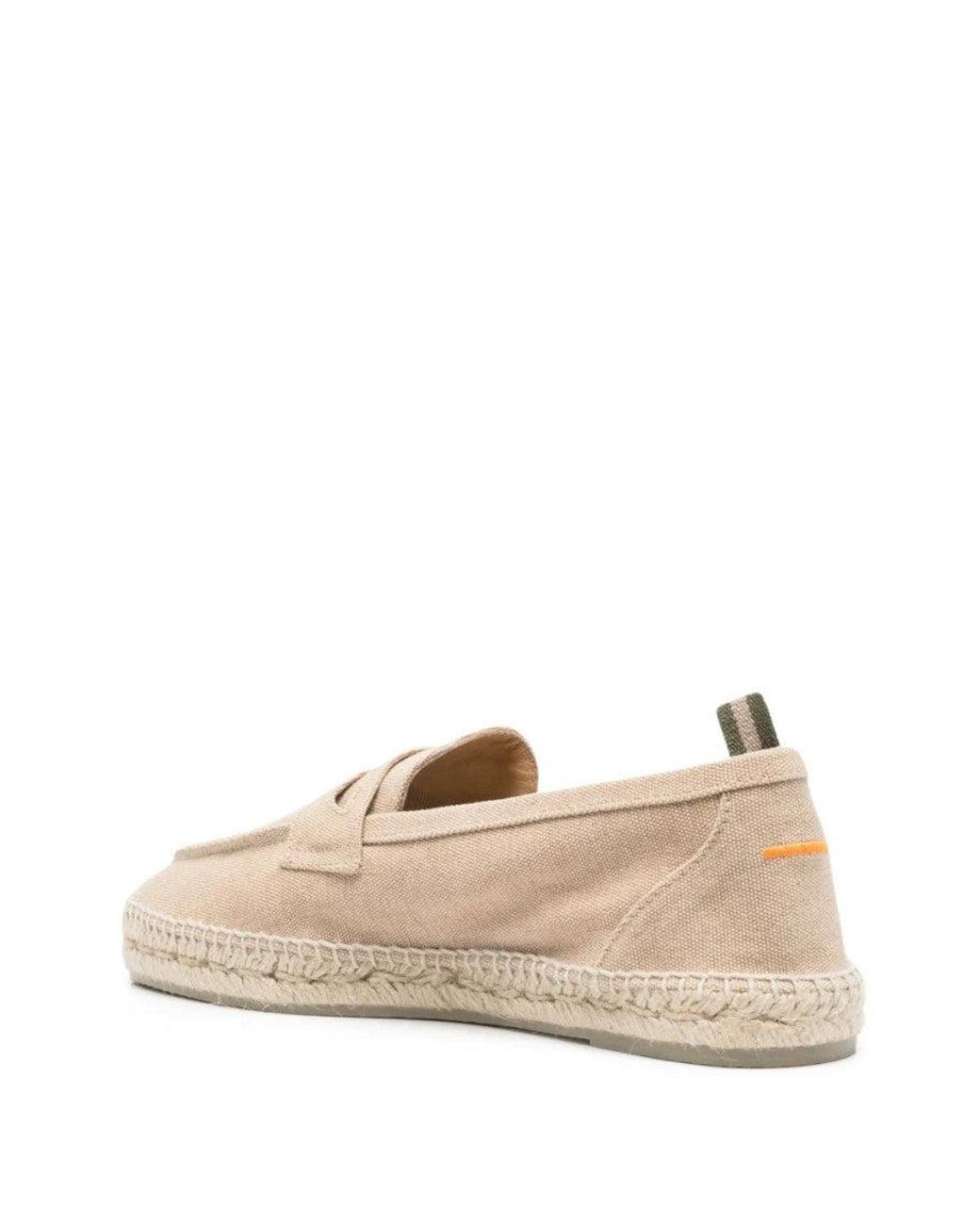 Castaner Natural Slip On Espadrilles for men