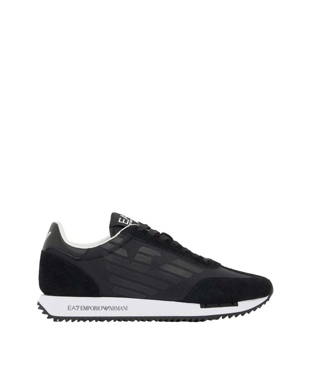 EA7 Blue Logo Sneakers for men
