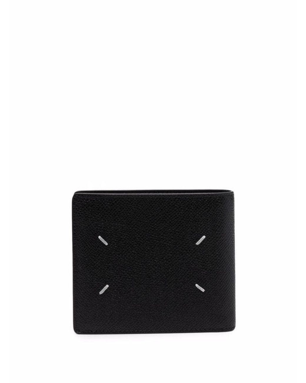 Maison Margiela Black Signature Wallet for men